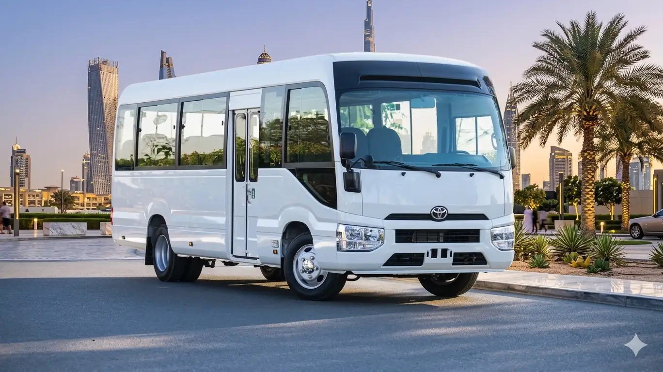 Toyota Coaster 21 Seater