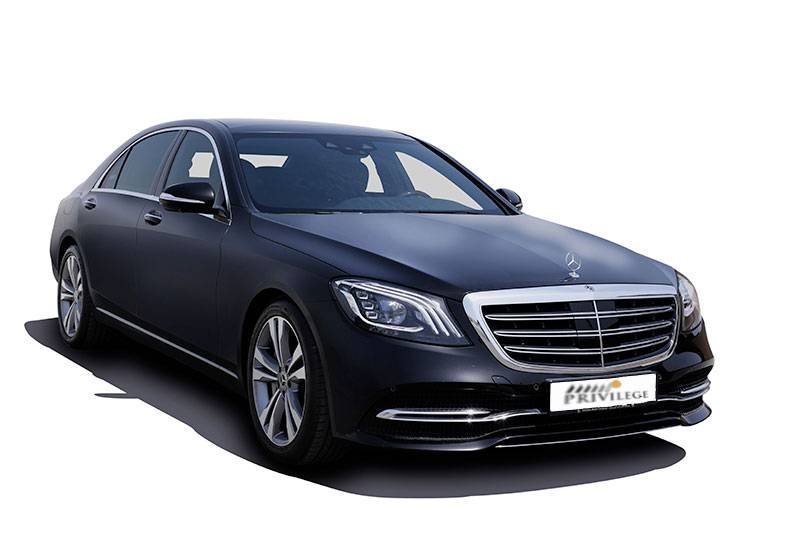 mercedes s class chauffeur car hire in dubai