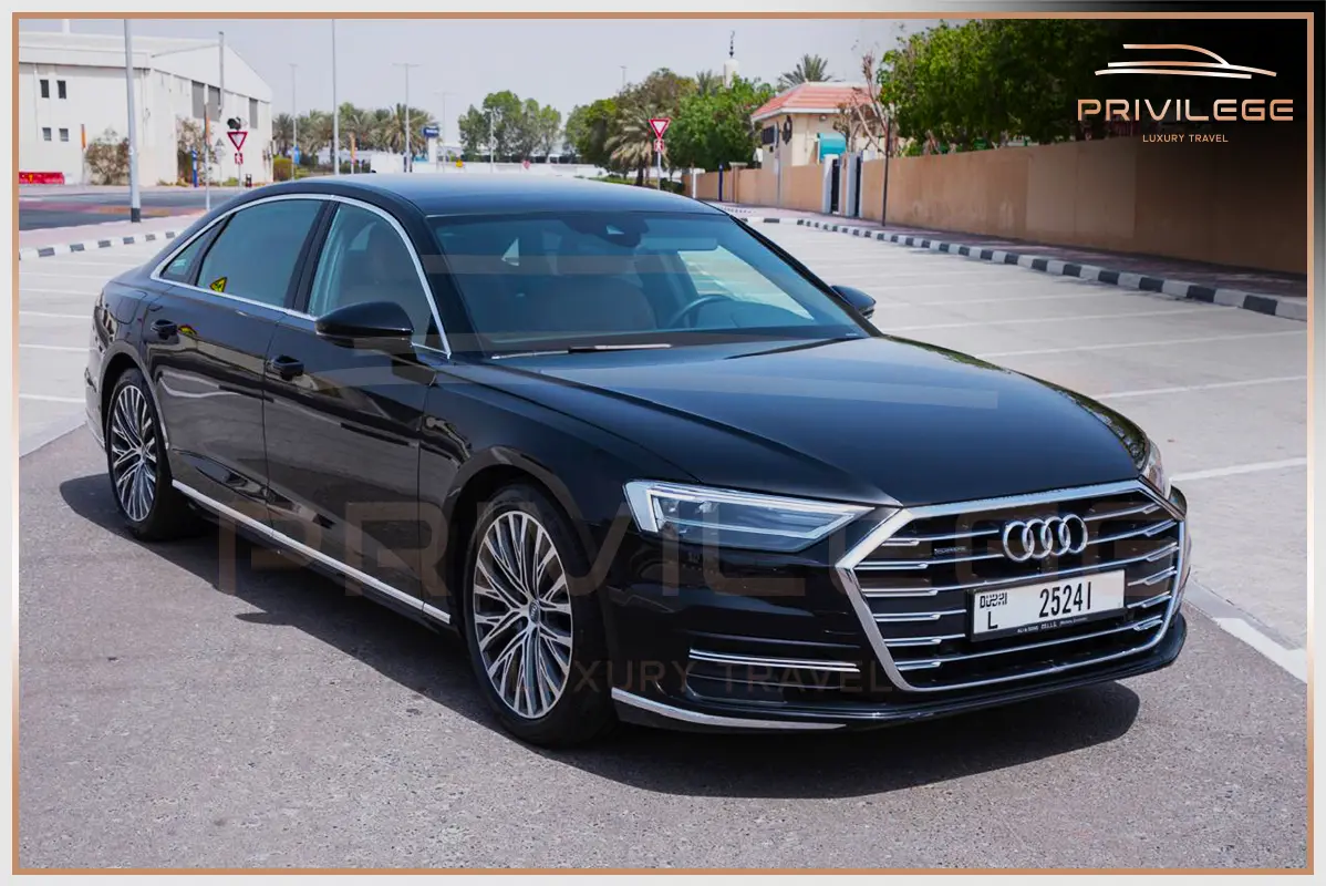 audi car rent with driver in dubai