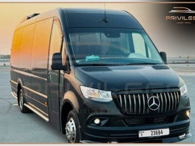 luxury van rental dubai