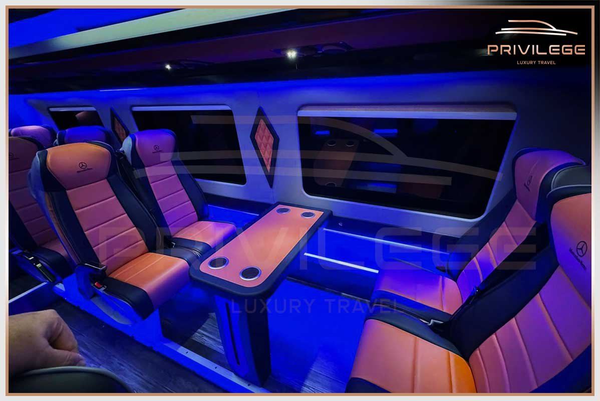 luxury van rental dubai