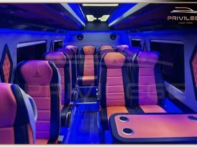 luxury van rental dubai