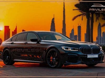 bmw chauffeur dubai