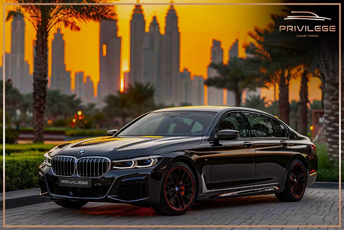 bmw chauffeur dubai