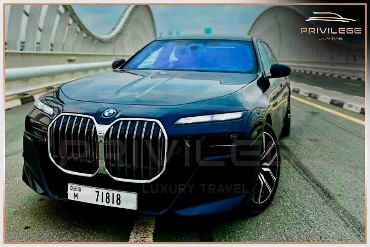 bmw 7 series chauffeur in dubai